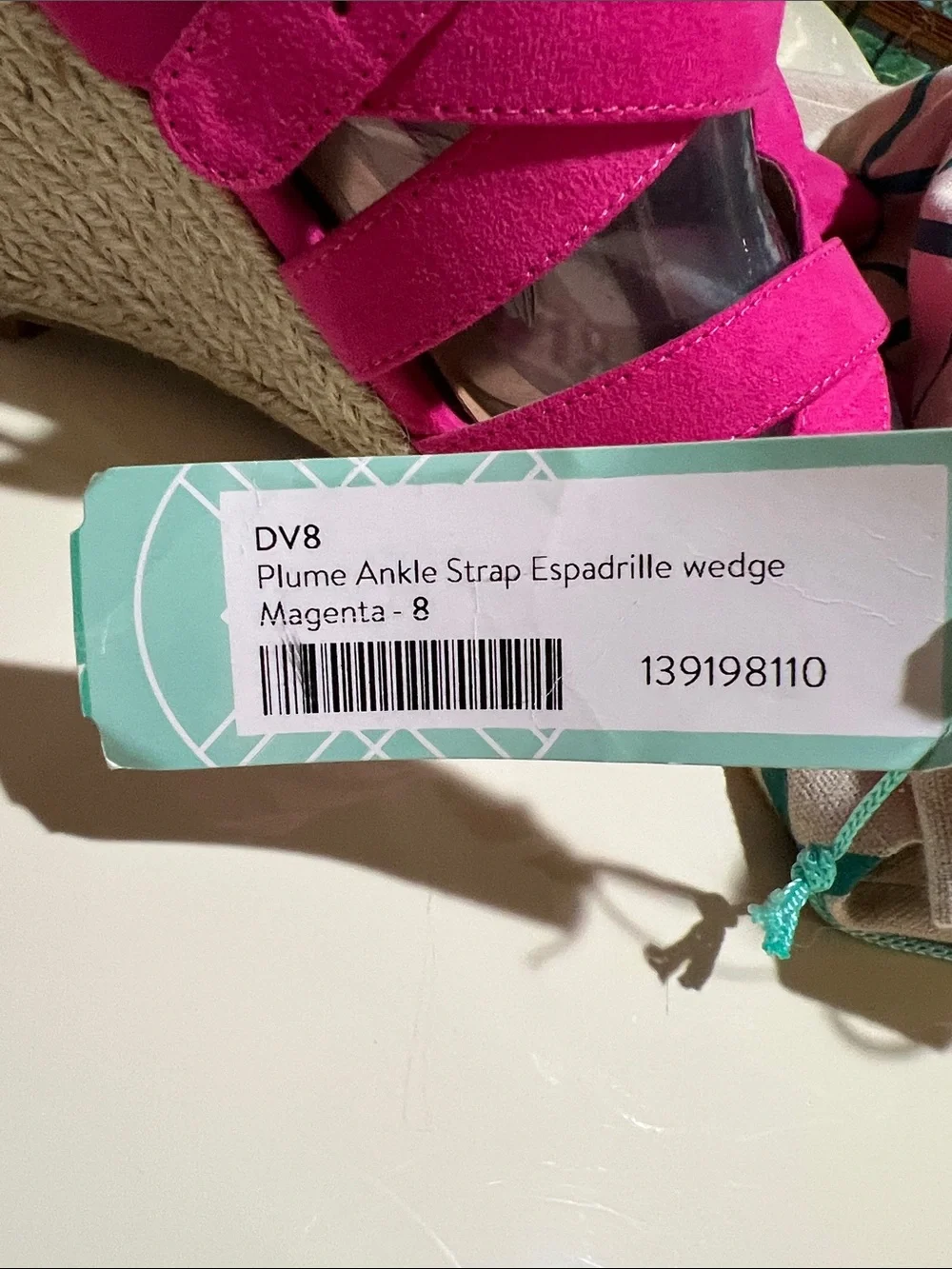 Dolce Vita Hot Pink Strappy Wedge Sandals